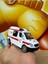 Oyuncak Ambulans Sesli Işıklı Büyük Ön Kapı ve Arka Kapısı Açılır Oyuncak Ambulans Araba 1:32 3