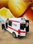 Oyuncak Ambulans Sesli Işıklı Büyük Ön Kapı ve Arka Kapısı Açılır Oyuncak Ambulans Araba 1:32 4