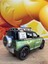 Land Rover Defender Arazi Aracı Işıklı Müzikli Lüks Jeep Defender Mdoel Araba Sürtmeli 17CM 5