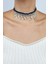 Inci ve Kristal Taş Detaylı Choker Kolye 1
