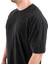 Kingsize Hard Work Antik Yıkamalı Oversize T-Shirt Siyah 5