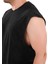 Kingsize Darksteel Antik Yıkamalı Kolsuz T-Shirt Siyah 5