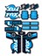 Fox 34 Bisiklet Maşa Sticker Seti – 15 Parça | Fox Racing Shox Etiket Takımı 1