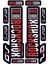 Rockshox Maşa Sticker | Bisiklet Ön Çatal Stickerı | 10 Parça Etiket 1
