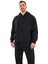 Kingsize Darksteel Antik Yıkamalı Oversize Sweatshirt Siyah 4