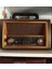 RT-885 Nostaljik Ahşap Görünümlü Bluetooth USB Tf Kart Destekli Am/fm/sw Radyo 3