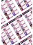 K-Pop Demon Hunters Saja Boys Defter Etiketi – 10 Adet Sticker Seti (8x4 Cm,) 2