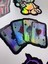 Hologram Sticker - Laptop, Telefon, Defter, Kaykay ve Su Geçirmez Etiket Çıkartma (7’li Paket) 6