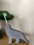 Dinozor Diş Fırçası Tutucu (3d Baskı) Gri 2