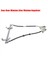 Arka Sol Kapı Pencere Kaldırıcı Pencere Regülatörü Merkezi Motor Benz G W463 A4637300946 4637300746 (Yurt Dışından) 4