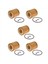 5x Motor Yağı Filtresi HU816X Bmw E60 E82 E88 E90 E92 E93 09106015 11427541827 (Yurt Dışından) 1