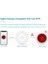 Tuka Ses Işık Sensörü Yerleşik 100DB Siren Alarm Bağlantısı Güvenlik Koruma Kontrolü Smartlife App Zigbee Ab Fişi (Yurt Dışından) 1