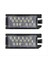 Araba LED Numaralı Plaka Işık Lambası Beyaz 68228931AA 68228930AA Fiat Için 500 Maserati Levante Jeep Dodge Kuyruk Lambaları (Yurt Dışından) 1