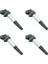 4x Ateşleme Kalem Bobini 597091 Peugeot 207 208 308 3008 1 6 Citroen C4 C5 1 6 Thp Vtı -Bmw Mini Cooper R58 (Yurt Dışından) 1