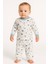 Bulut ve Yağmur Desenli Unisex Bebek Pijama Takımı 1