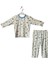Bulut ve Yağmur Desenli Unisex Bebek Pijama Takımı 2