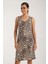 Moda Kadın Leopar Desenli Gecelik 5
