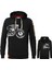 Motorlu Kapüşonlu Siyah Sweatshirt - Hnda Sağlam 2