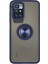 Xiaomi Redmi 10 2022 Kılıf Montreal Yüzüklü Silikon Kapak - Lacivert - MRS8716-4405 1