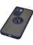 Xiaomi Redmi 10 2022 Kılıf Montreal Yüzüklü Silikon Kapak - Lacivert - MRS8716-4405 5
