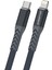 PBS410 20W Type-C To Lightning Ultra Dayanıklı Hızlı Şarj ve Data Kablosu Gri 1