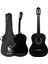 Luca C-180BK Siyah Klasik Gitar Seti 4/4 Sap Ayarlı 2