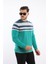 Panolu Selanik Sweatshirt – %100 Pamuk Bisiklet Yaka 2