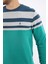 Panolu Selanik Sweatshirt – %100 Pamuk Bisiklet Yaka 5