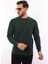 Waffle Dokuma Bisiklet Yaka Sweatshirt – Pamuk Viskon Regular Fit Rugatchi Exclusive 1