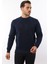 3 Iplik Şardonlu Bisiklet Yaka Sweatshirt – Pamuk Viskon Regular Fit Rugatchi Exclusive 1