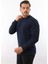3 Iplik Şardonlu Bisiklet Yaka Sweatshirt – Pamuk Viskon Regular Fit Rugatchi Exclusive 2
