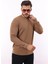 Waffle Dokuma Bisiklet Yaka Sweatshirt – Pamuk Viskon Regular Fit Rugatchi Exclusive 2