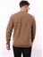 Waffle Dokuma Bisiklet Yaka Sweatshirt – Pamuk Viskon Regular Fit Rugatchi Exclusive 4