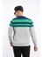 Panolu Selanik Sweatshirt – %100 Pamuk Bisiklet Yaka 4