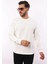 Şardonlu Pike Sweatshirt – %70 Pamuk %30 Viskoz Bisiklet Yaka 1