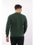 Waffle Dokulu Bisiklet Yaka Sweatshirt – Pamuk Viskon Regular Fit Rugatchi Exclusive 4