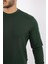 Waffle Dokulu Bisiklet Yaka Sweatshirt – Pamuk Viskon Regular Fit Rugatchi Exclusive 5