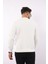 Waffle Dokulu Bisiklet Yaka Sweatshirt – Pamuk Viskon Regular Fit Rugatchi Exclusive 4
