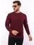 Waffle Dokuma Bisiklet Yaka Sweatshirt – Pamuk Viskon Regular Fit Rugatchi Exclusive 3