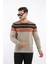 Panolu Selanik Dokuma Bisiklet Yaka Sweatshirt – Pamuk Viskon Regular Fit 4