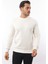 3 Iplik Şardonlu Bisiklet Yaka Sweatshirt – Pamuk Viskon Regular Fit Rugatchi Exclusive 1
