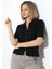 Inci Düğmeli Kısa Kol Zara Model Bluz 7