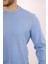 Waffle Dokulu Bisiklet Yaka Sweatshirt – Pamuk Viskon Regular Fit Rugatchi Exclusive 5
