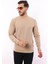 Waffle Dokuma Bisiklet Yaka Sweatshirt – Pamuk Viskon Regular Fit Rugatchi Exclusive 1