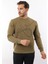 3 Iplik Şardonlu Bisiklet Yaka Sweatshirt – Pamuk Viskon Regular Fit Rugatchi Exclusive 1