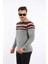 Panolu Selanik Sweatshirt – %100 Pamuk Bisiklet Yaka 1