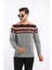 Panolu Selanik Sweatshirt – %100 Pamuk Bisiklet Yaka 2
