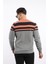 Panolu Selanik Sweatshirt – %100 Pamuk Bisiklet Yaka 4