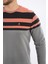 Panolu Selanik Sweatshirt – %100 Pamuk Bisiklet Yaka 5