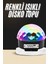 LED Işık Disko Topu Bluetooth Hoparlörlü USB Müzik Çalar Kumandalı - EMY5718-2767 1
